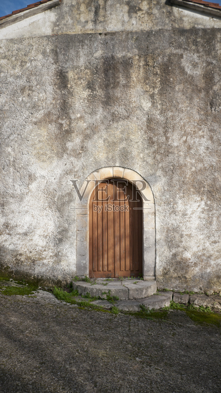 木门在农村的房子照片摄影图片