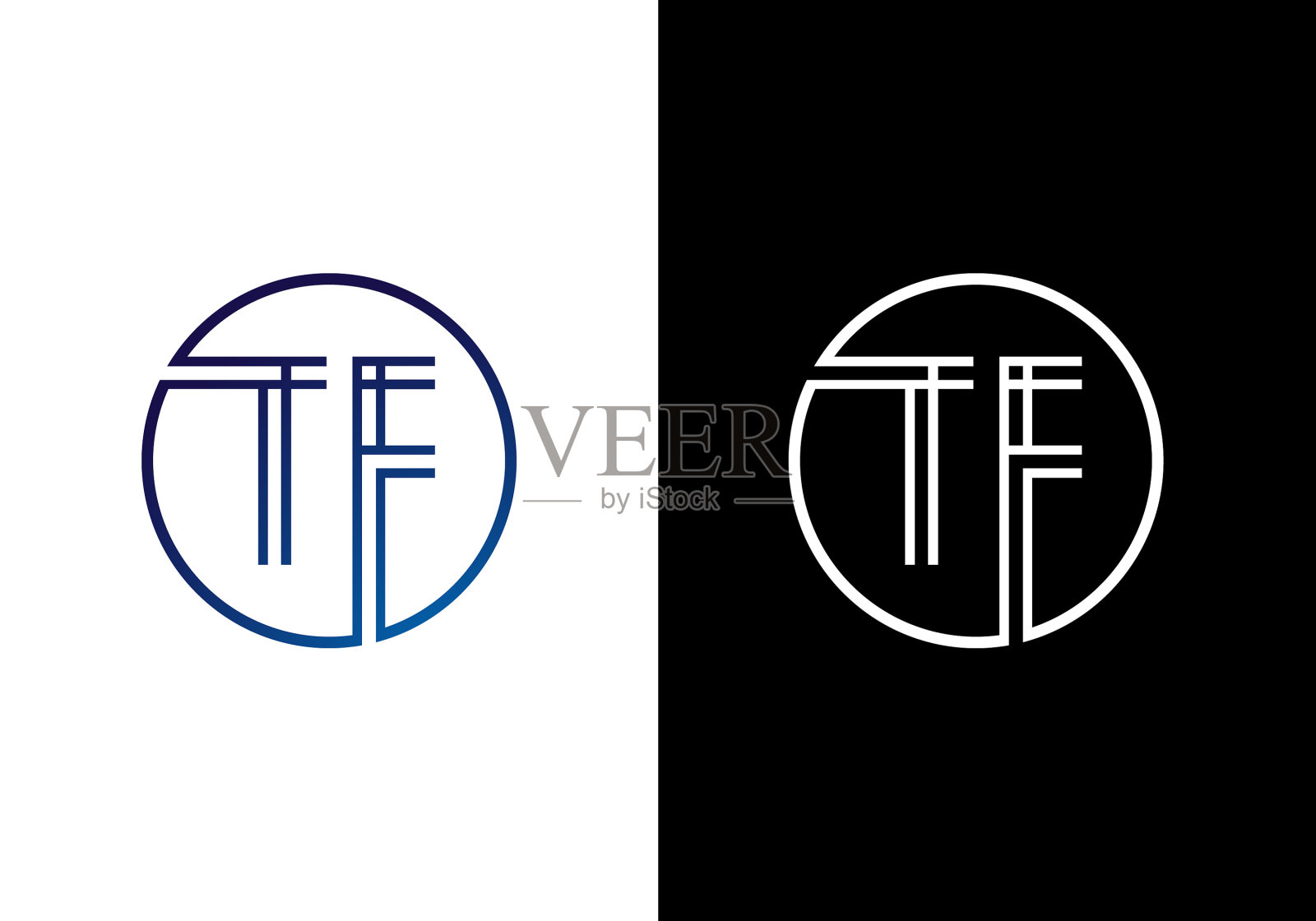 Tf字母logo设计创意t字母图标插画图片素材