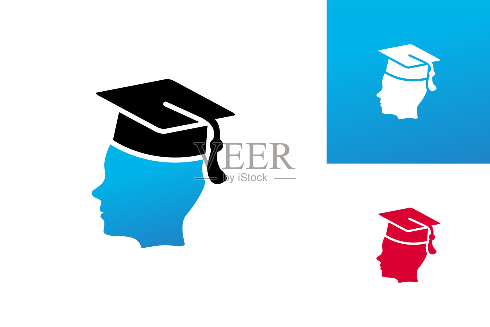 采购产品毕业标志模板设计向量，会徽，设计概念，创意符号，图标插画图片素材