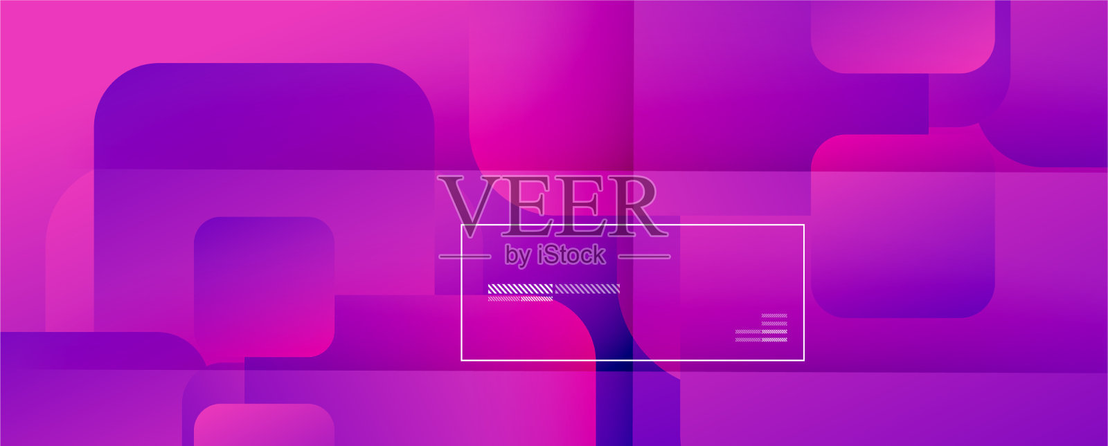 正方形形状构成几何抽象插画图片素材