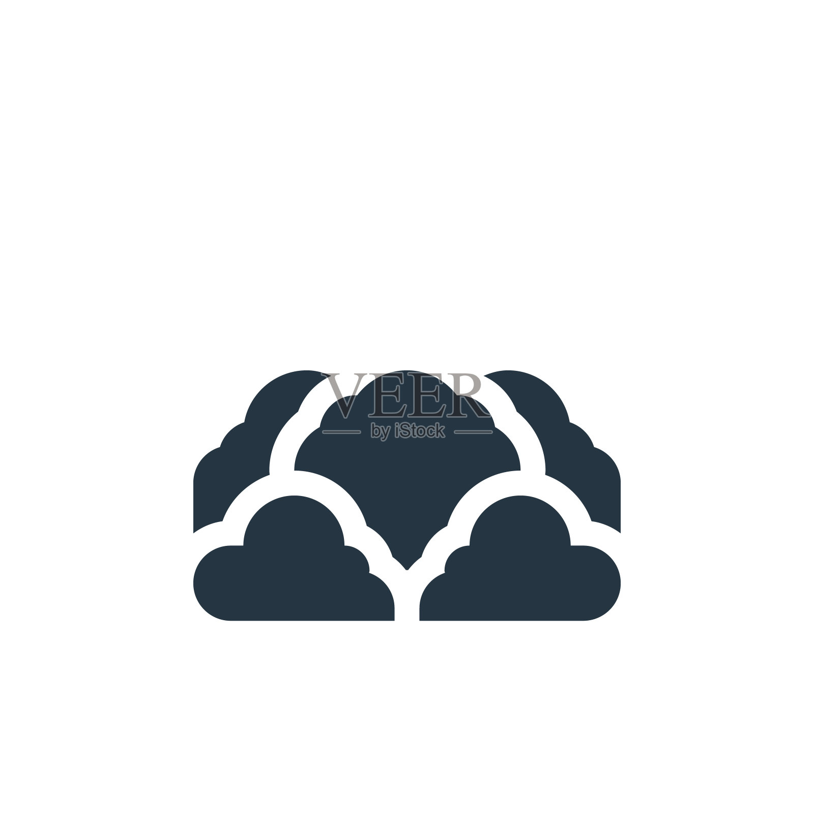 布什图标。用于网站设计和移动，应用程序开发，打印的字形灌木图标。布什图标从填充动物和自然收集孤立的白色背景…图标素材