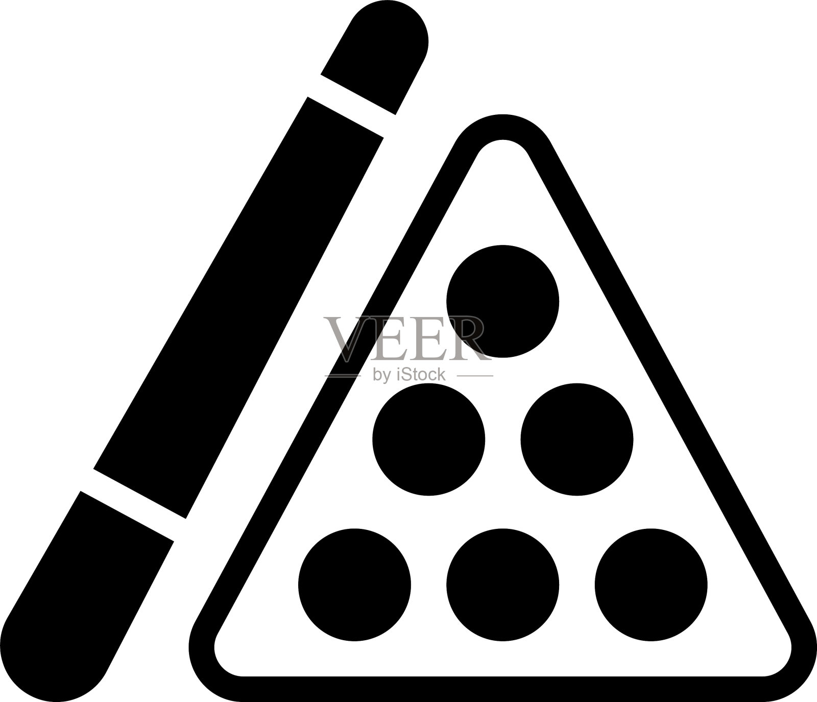 斯诺克插画图片素材