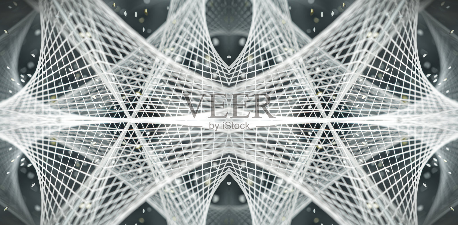 抽象的万花筒的背景。美丽的多色万花筒纹理。设计独特的万花筒。照片摄影图片