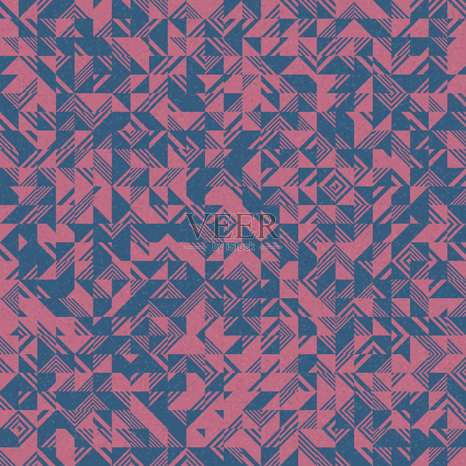 抽象几何图案生成计算艺术插图插画图片素材