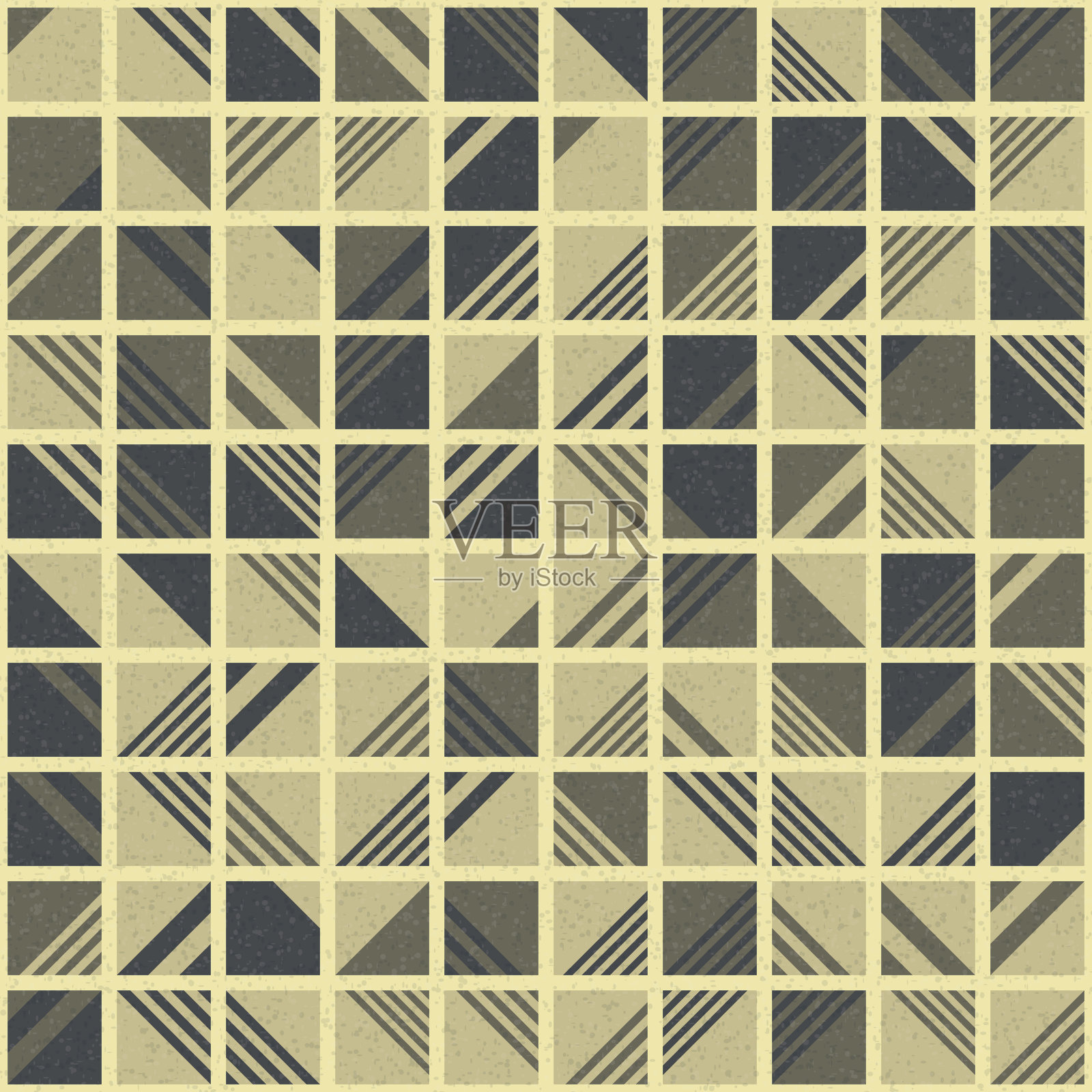 抽象几何图案生成计算艺术插图插画图片素材