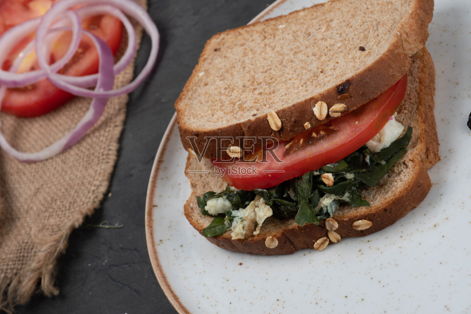 早餐的食物照片摄影图片