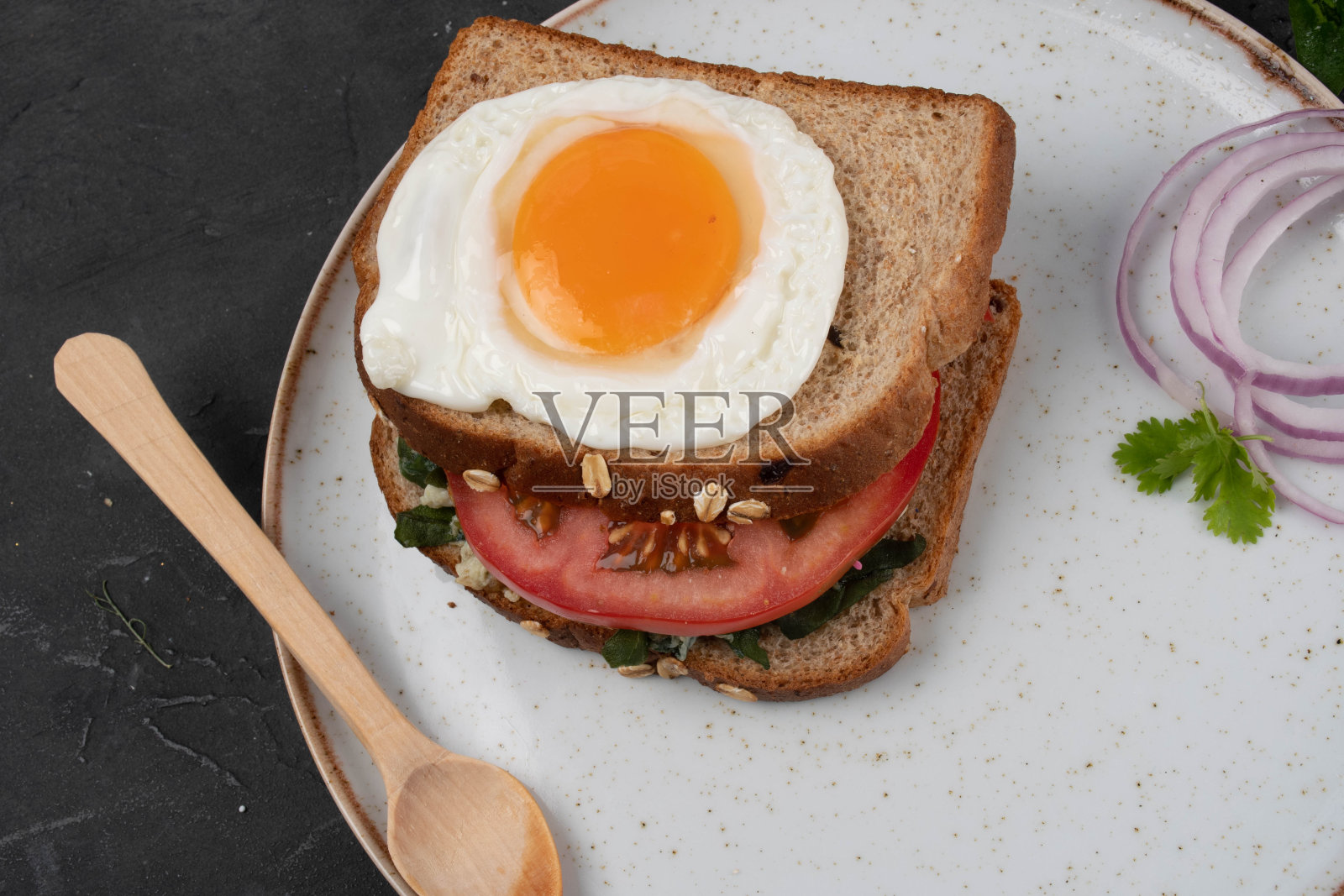 早餐的食物照片摄影图片