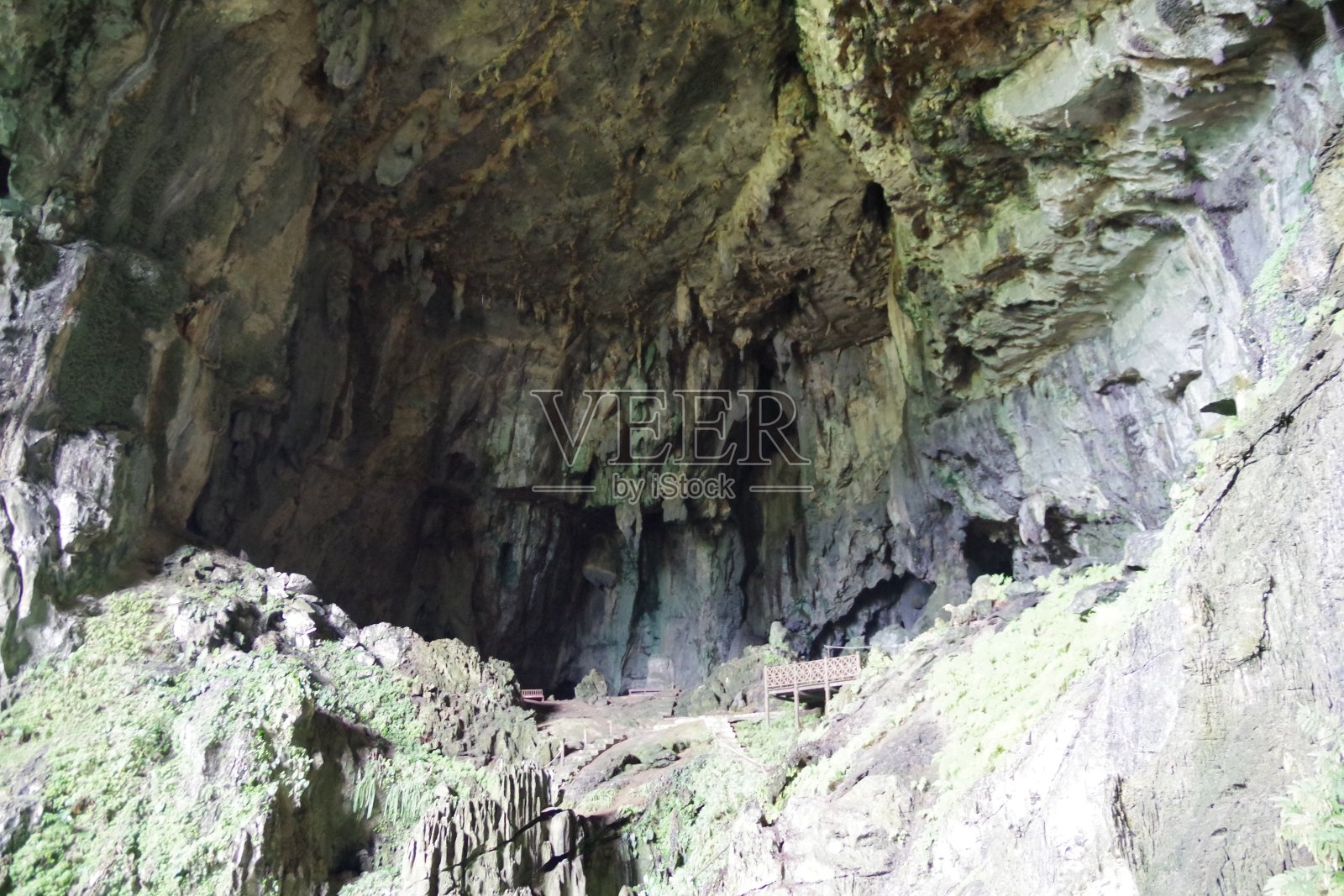 包沙捞越的仙洞照片摄影图片