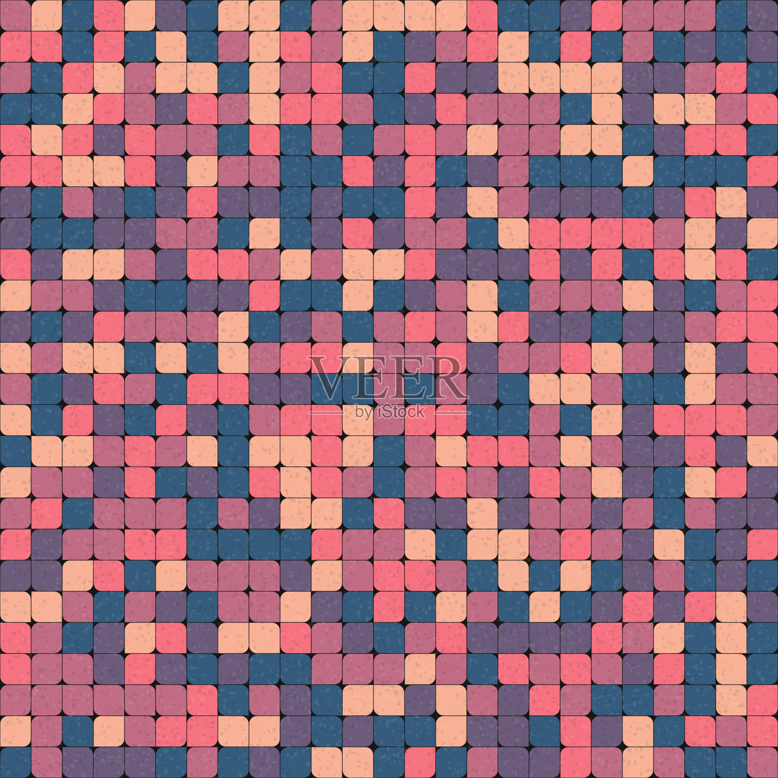 抽象几何图案生成计算艺术插图插画图片素材