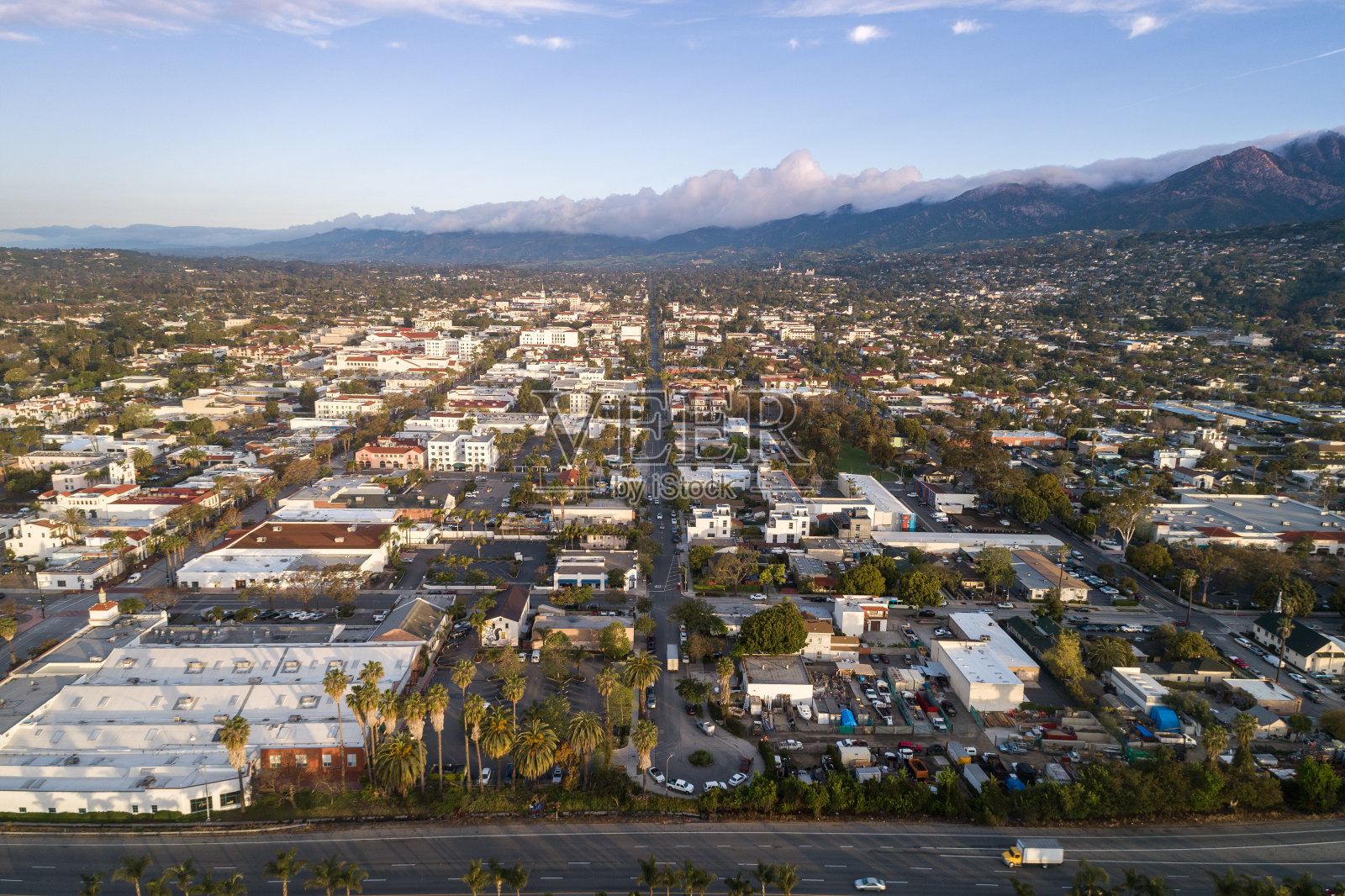加州圣巴巴拉市容照片摄影图片
