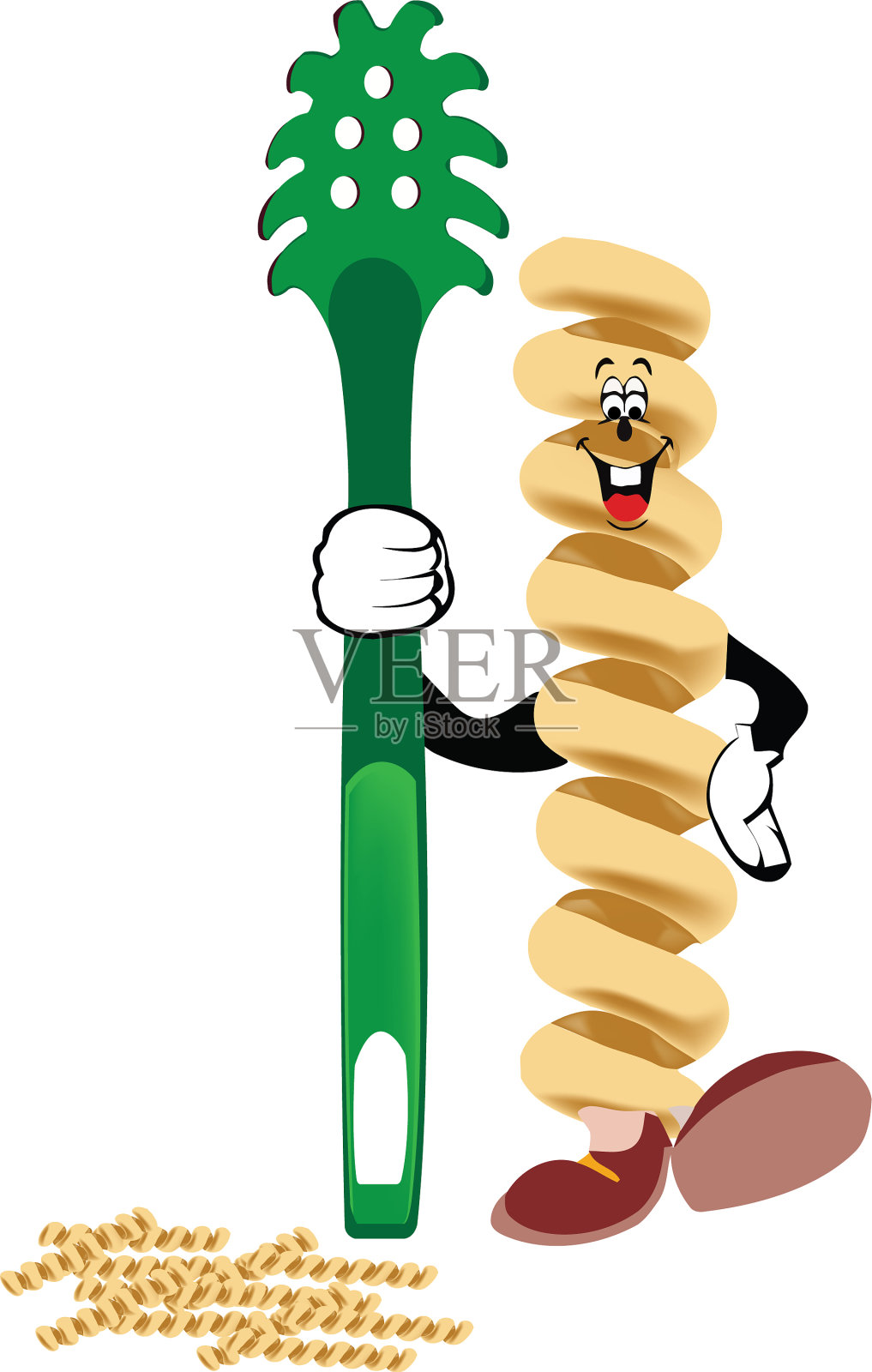 意大利拉丝意大利面设计元素图片