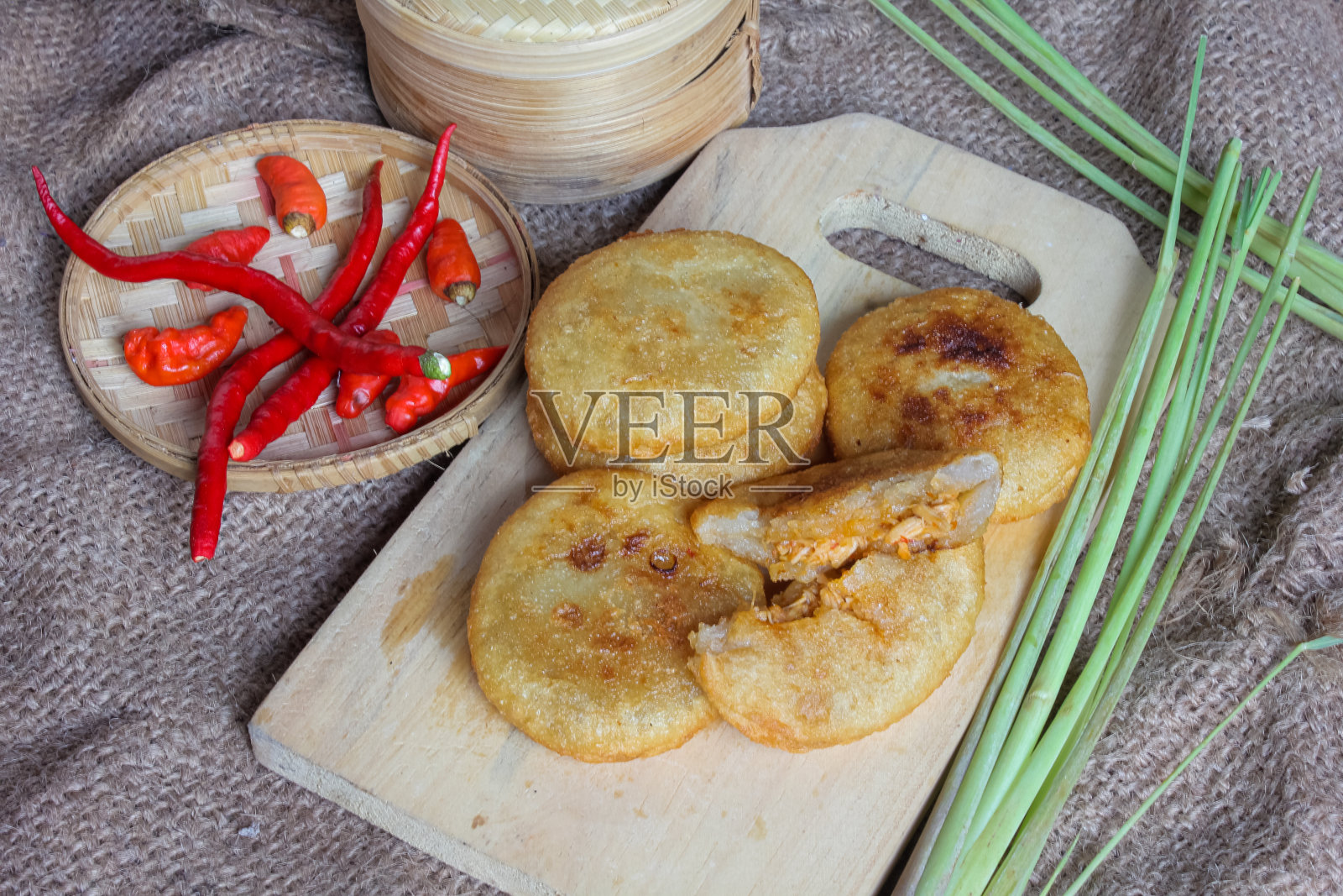 次仁是印尼的传统食物照片摄影图片