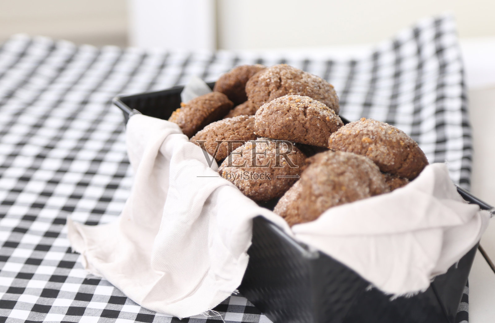 美味的自制饼干照片摄影图片