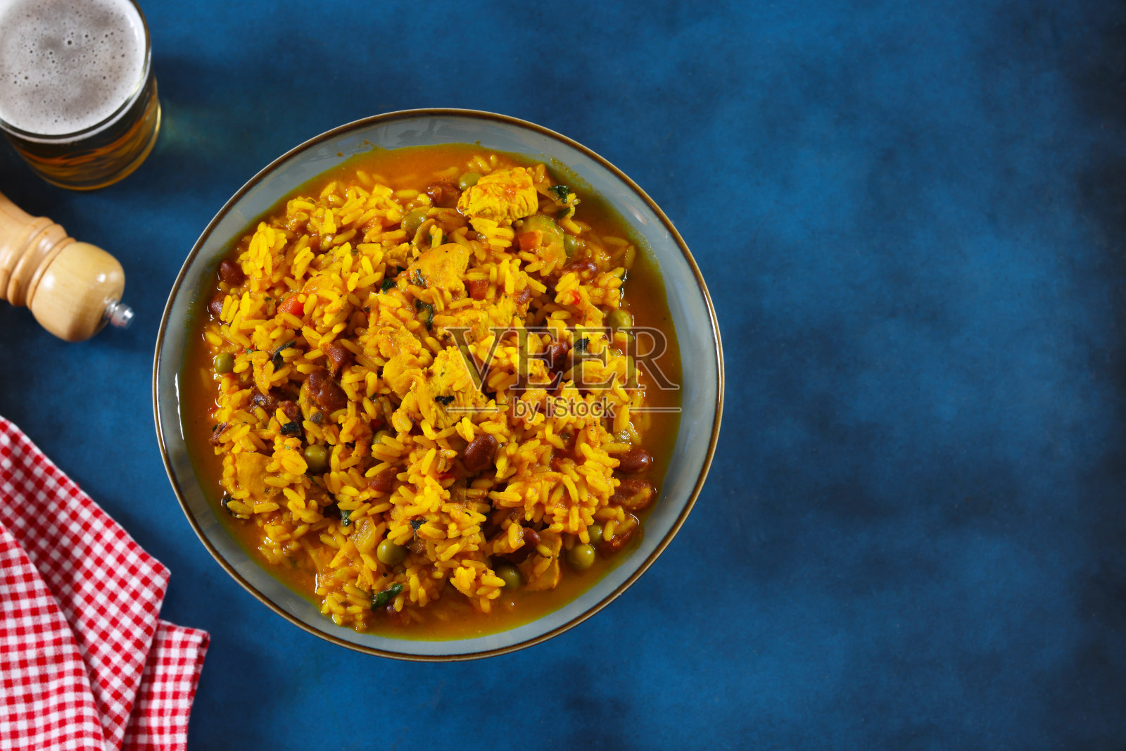 波多黎各的美食照片摄影图片