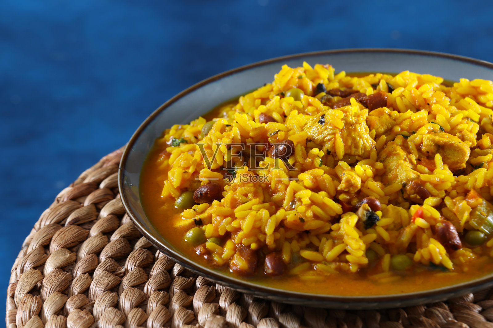 波多黎各的美食照片摄影图片