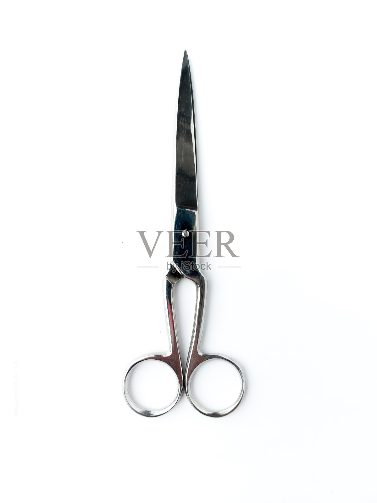 不锈钢剪刀照片摄影图片