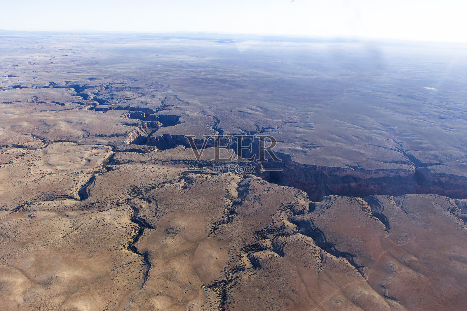 科罗拉多大峡谷鸟瞰图，亚利桑那州，美国照片摄影图片