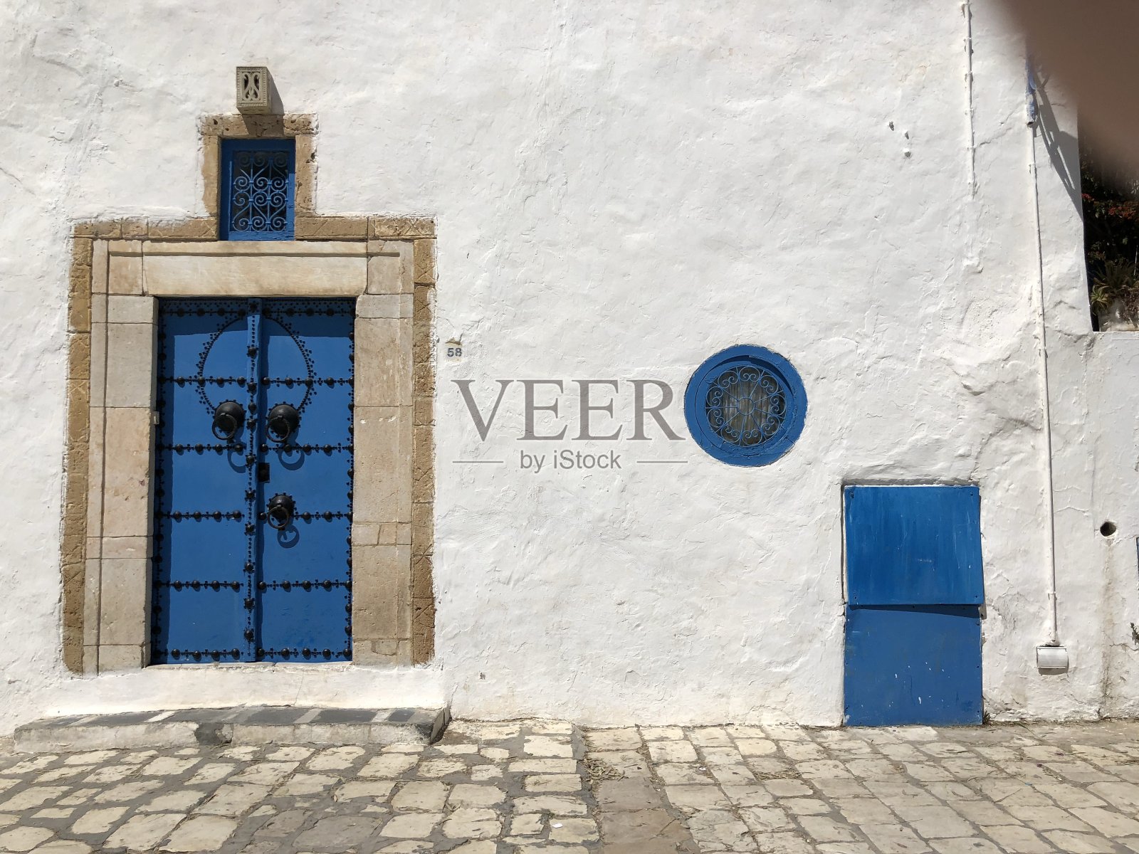 蓝色的门和蓝色的门照片摄影图片