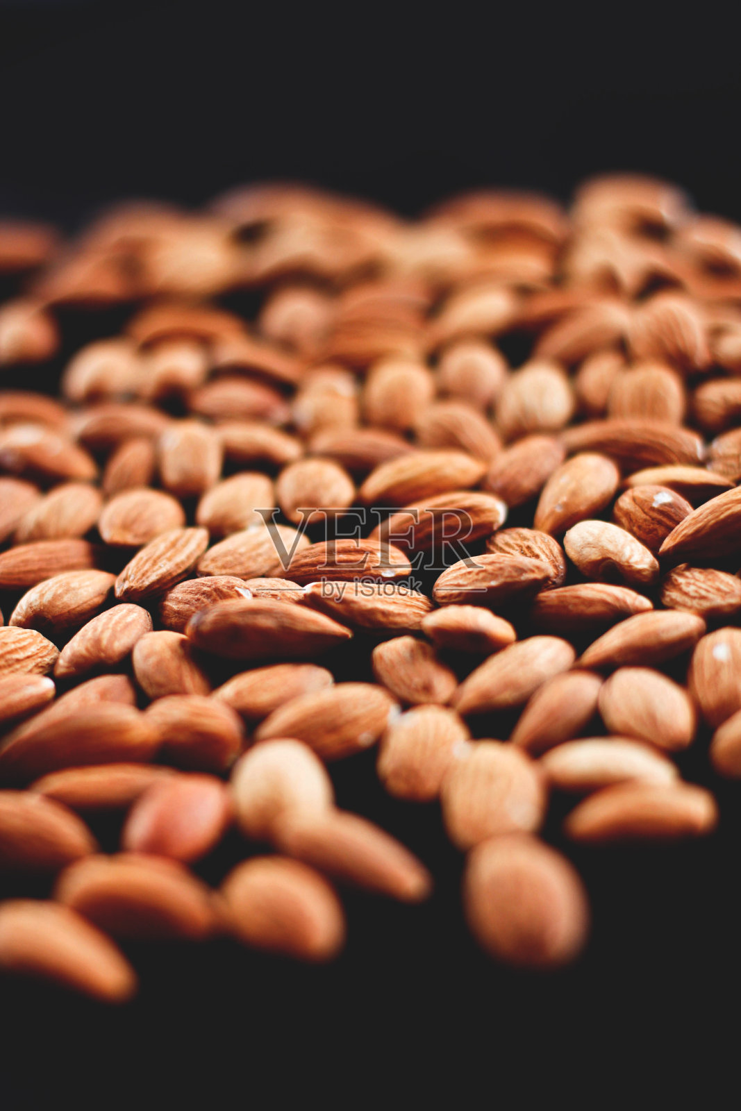 黑杏仁照片摄影图片