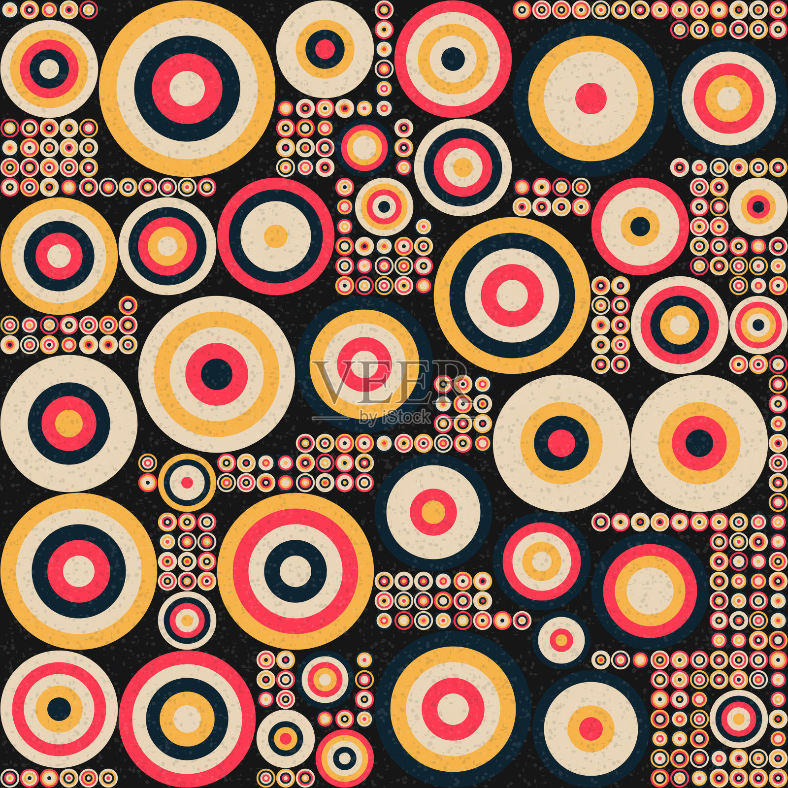 抽象几何图案生成计算艺术插图插画图片素材