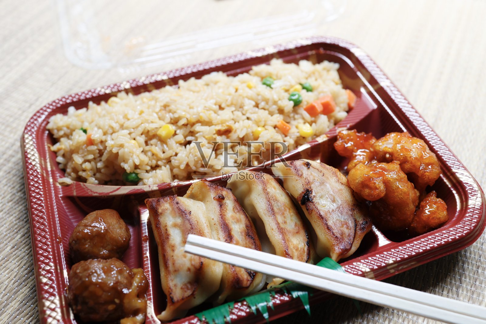 中国便当照片摄影图片