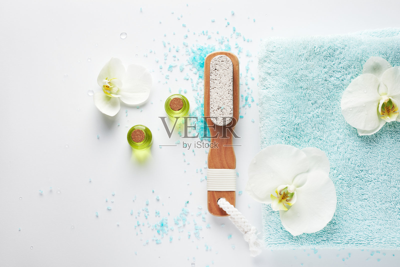 美容护肤产品。照片摄影图片