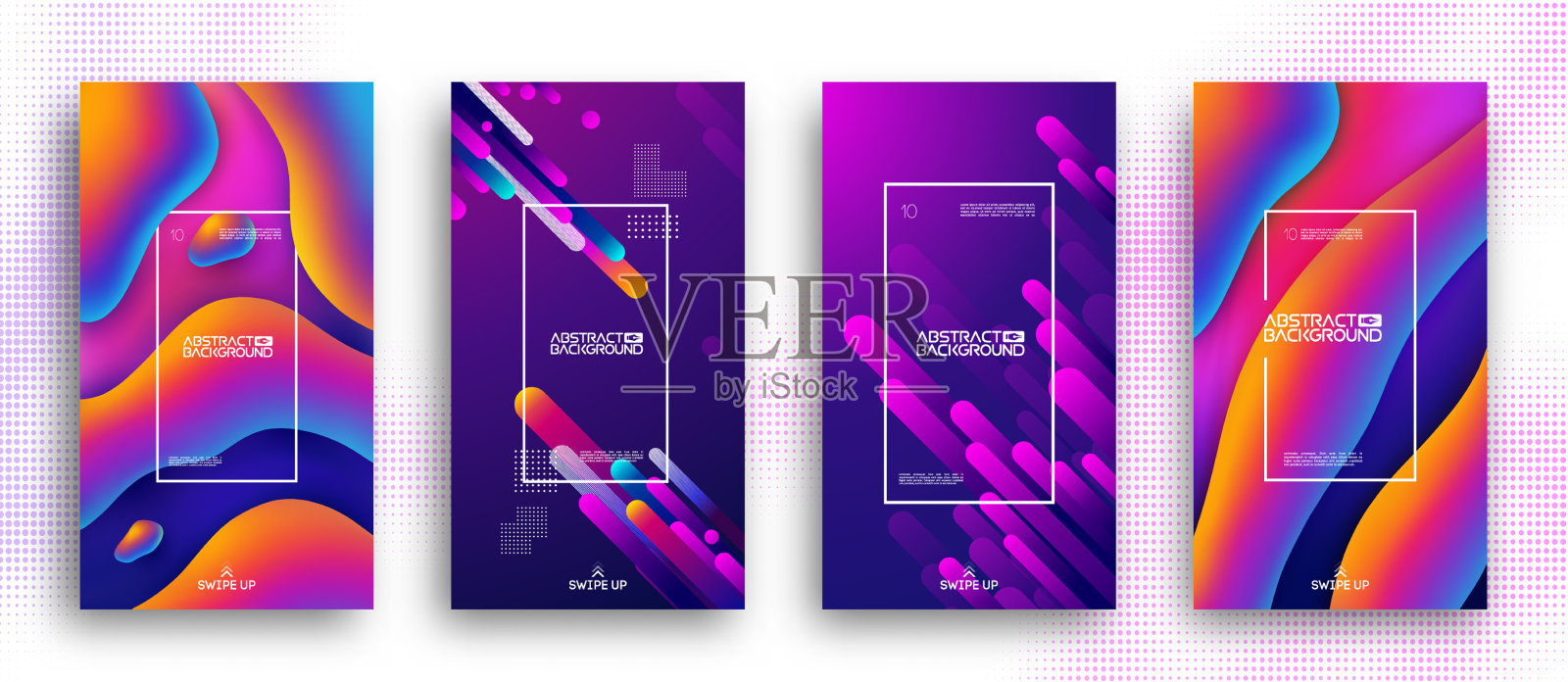 分子粒子本底复合插画图片素材