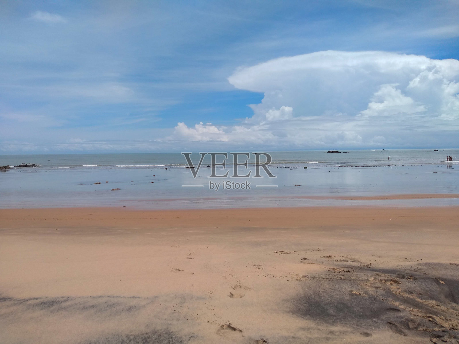 Redonda海滩，在巴西的Ceará州。照片摄影图片