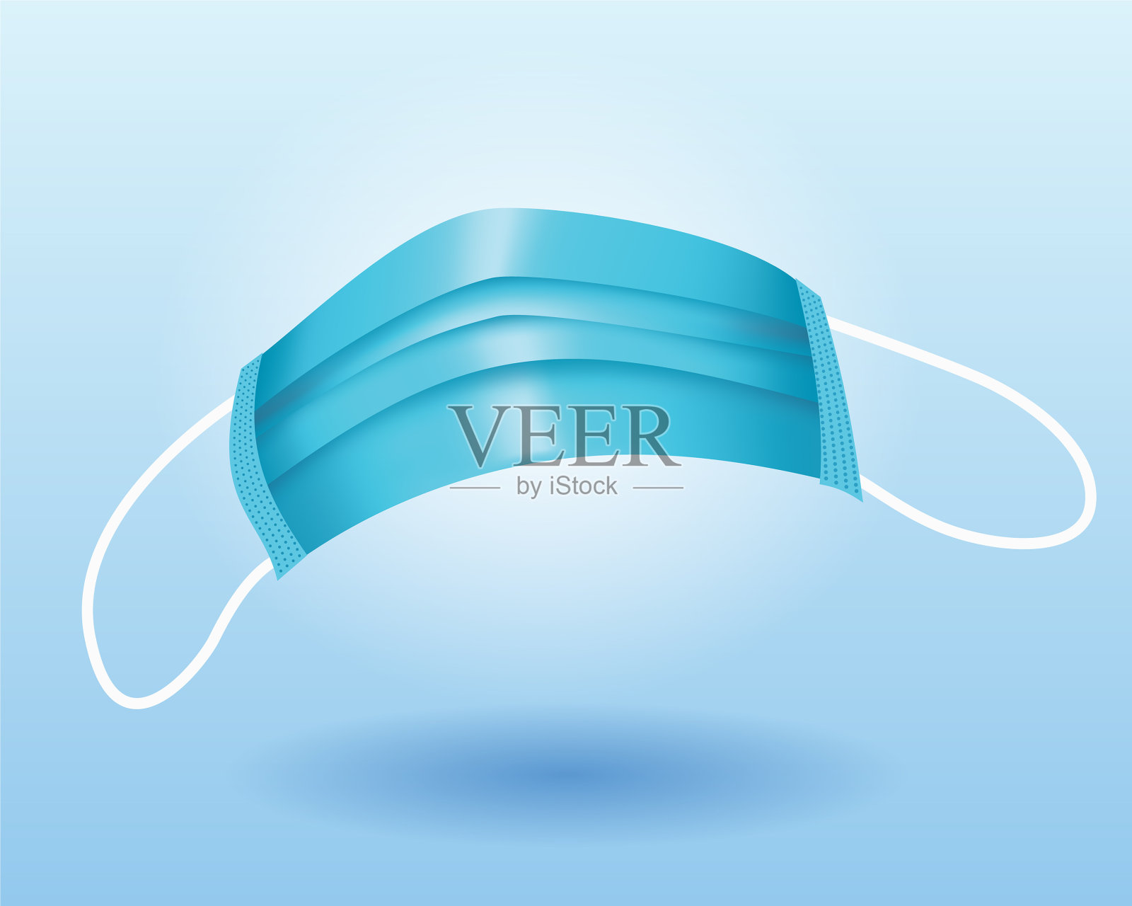 医用口罩个人防护装备插画图片素材