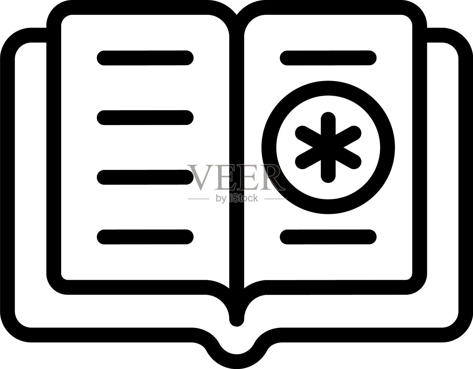 医学书图标素材