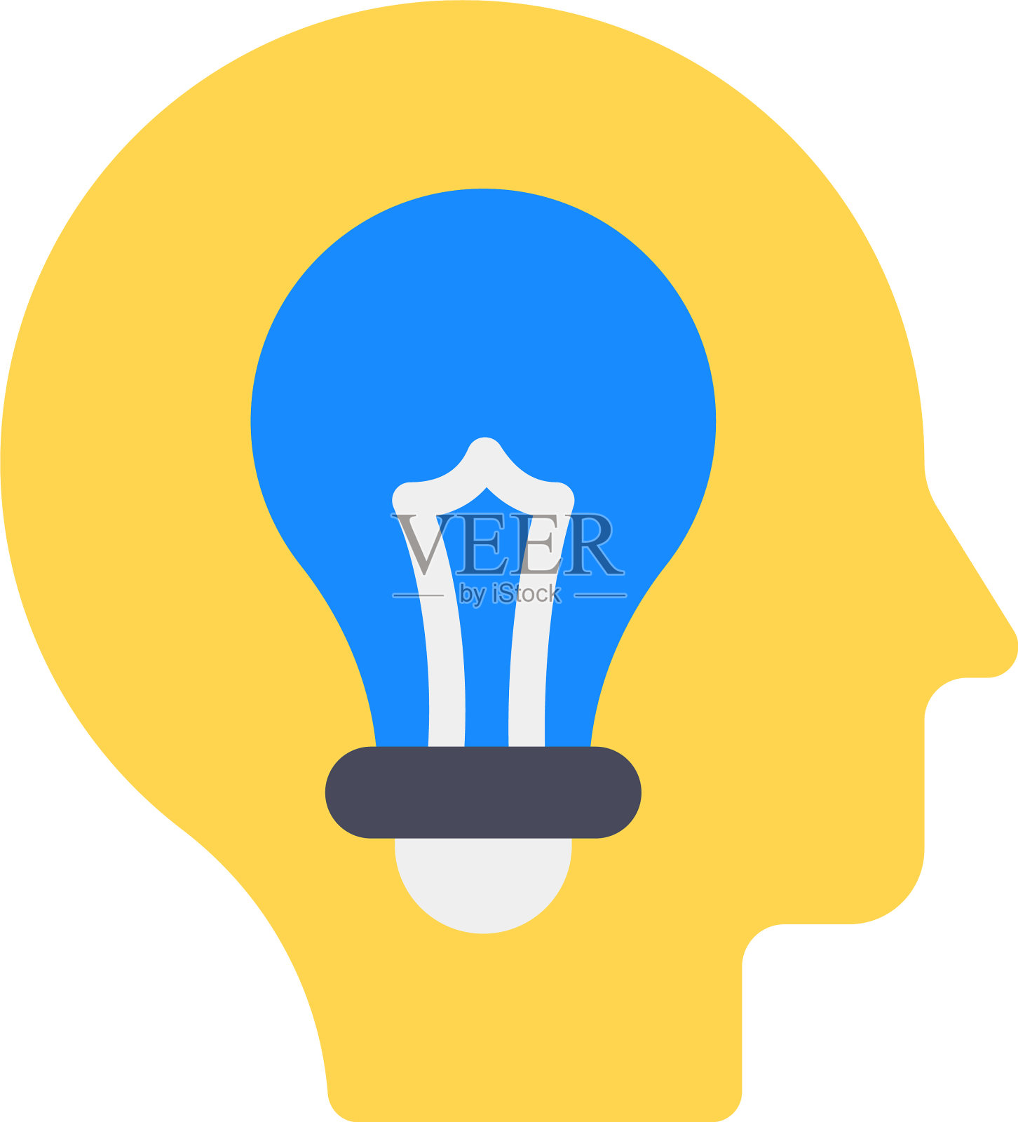 创造性思维插画图片素材