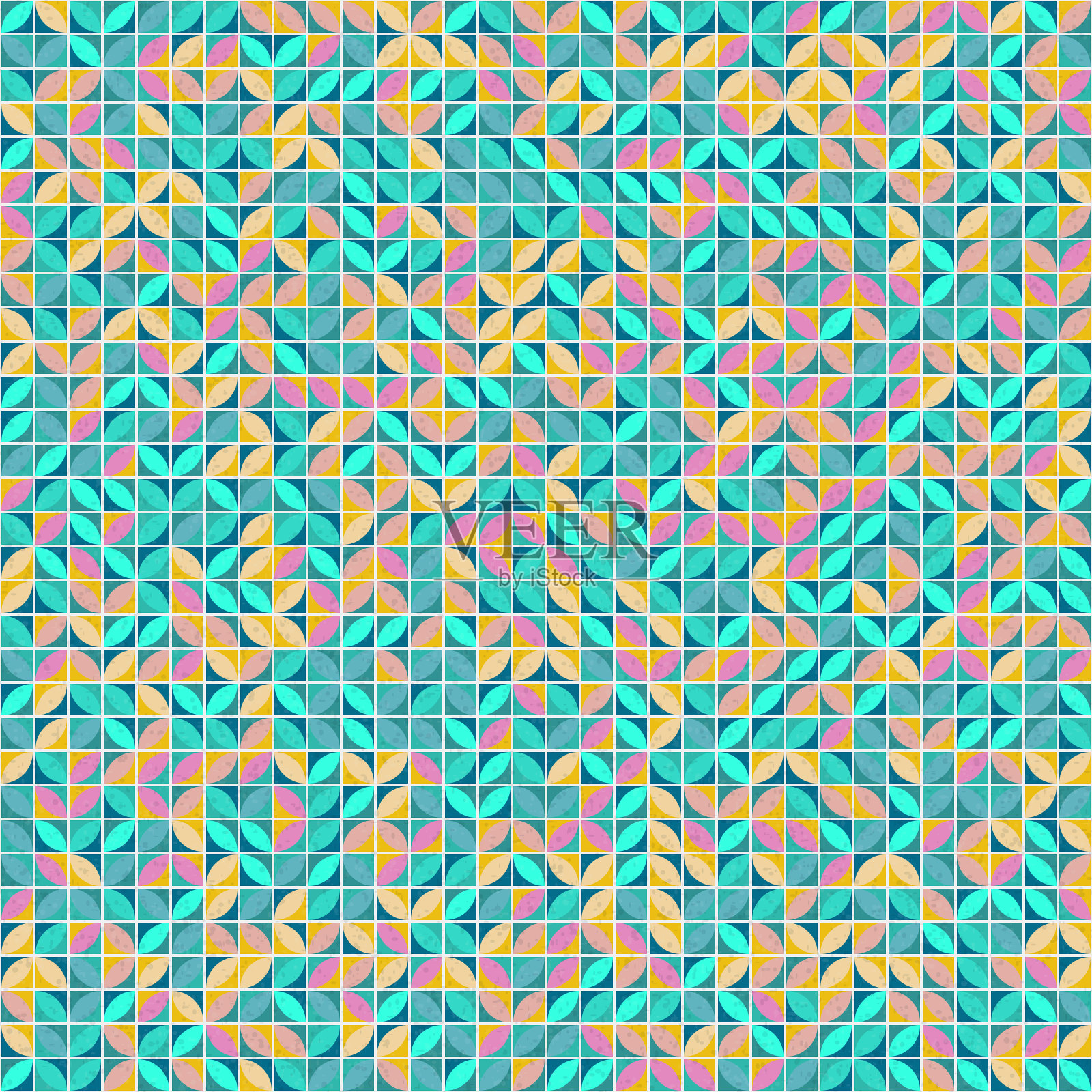 抽象几何图形生成计算艺术插图插画图片素材