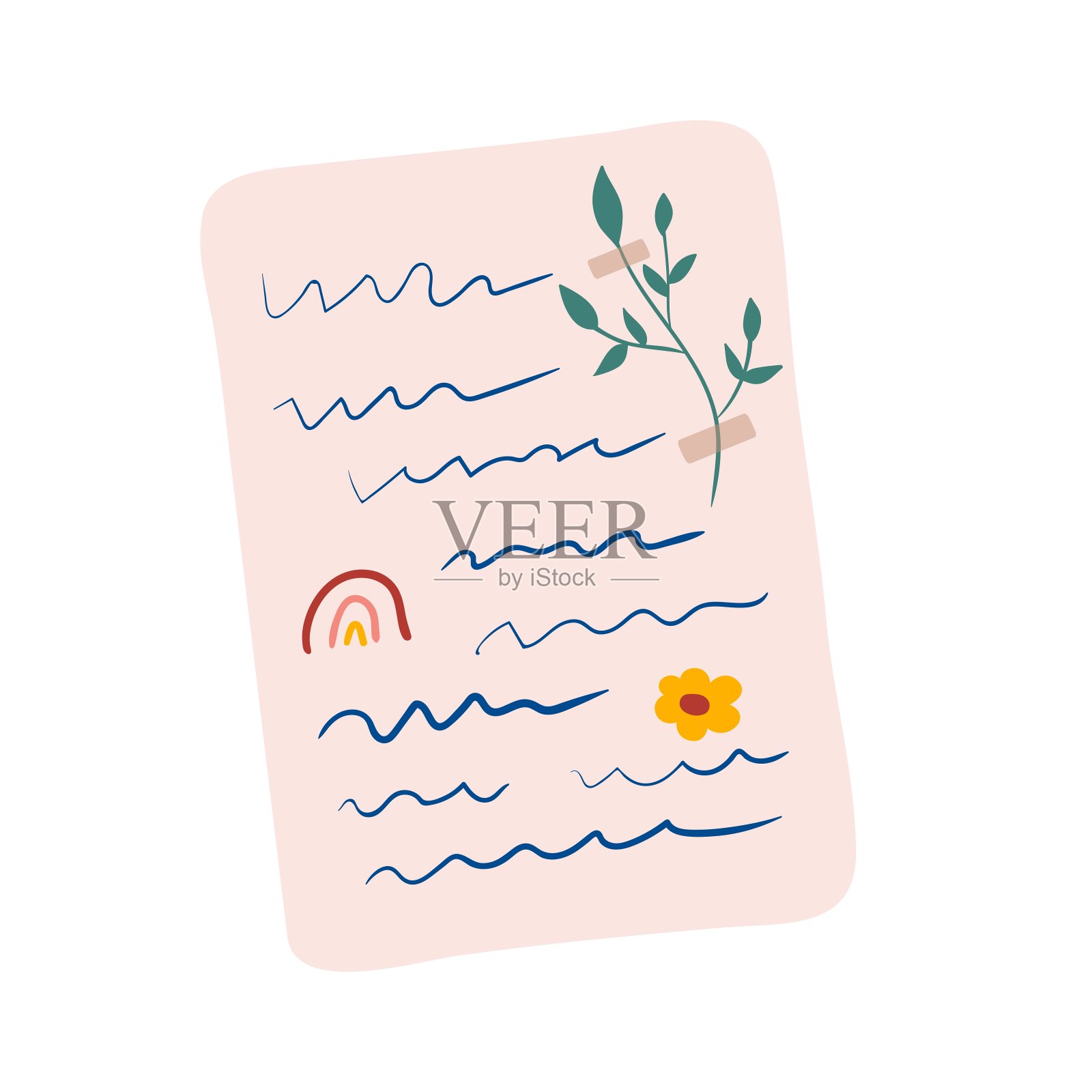 打印插画图片素材