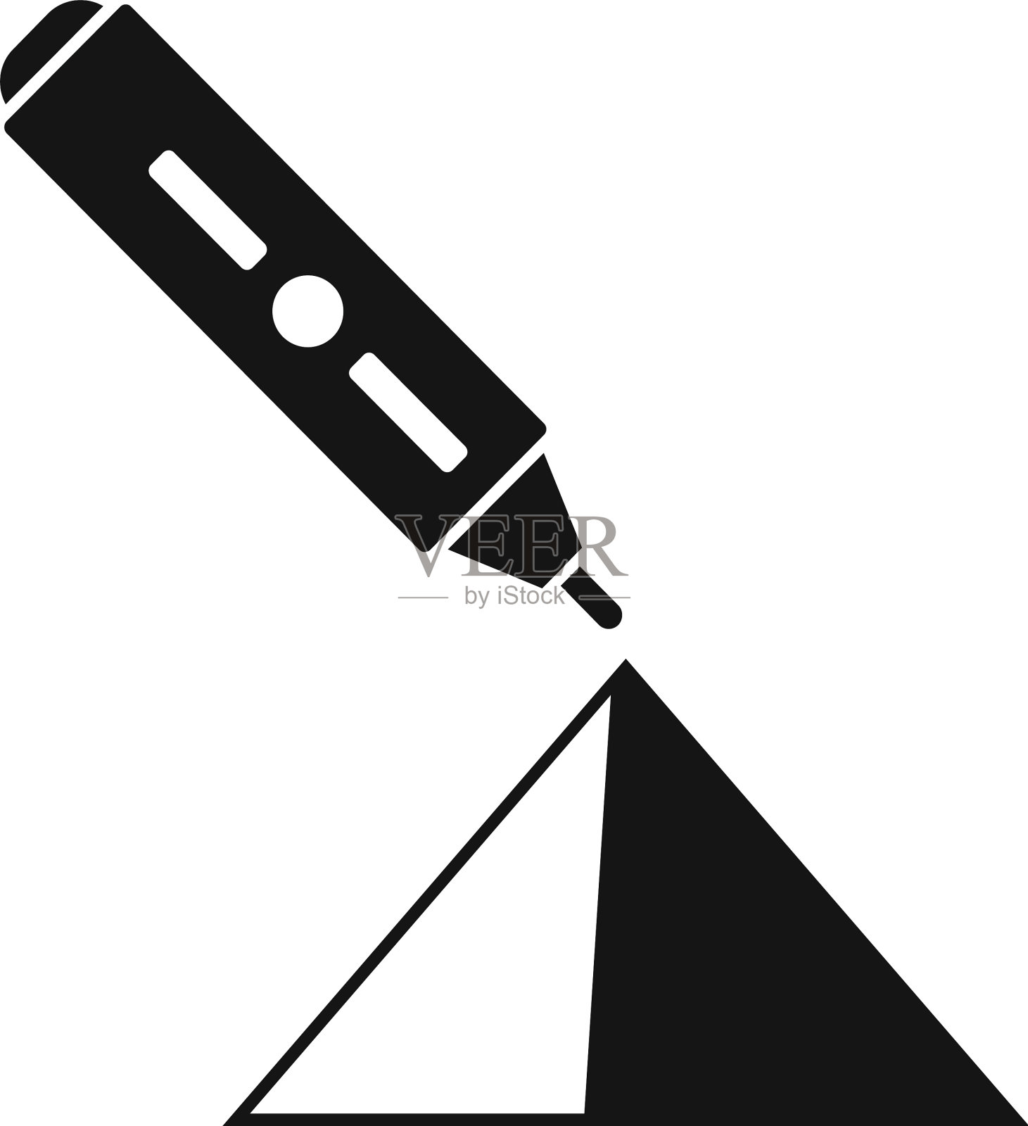 3d办公笔图标简约风格设计元素图片