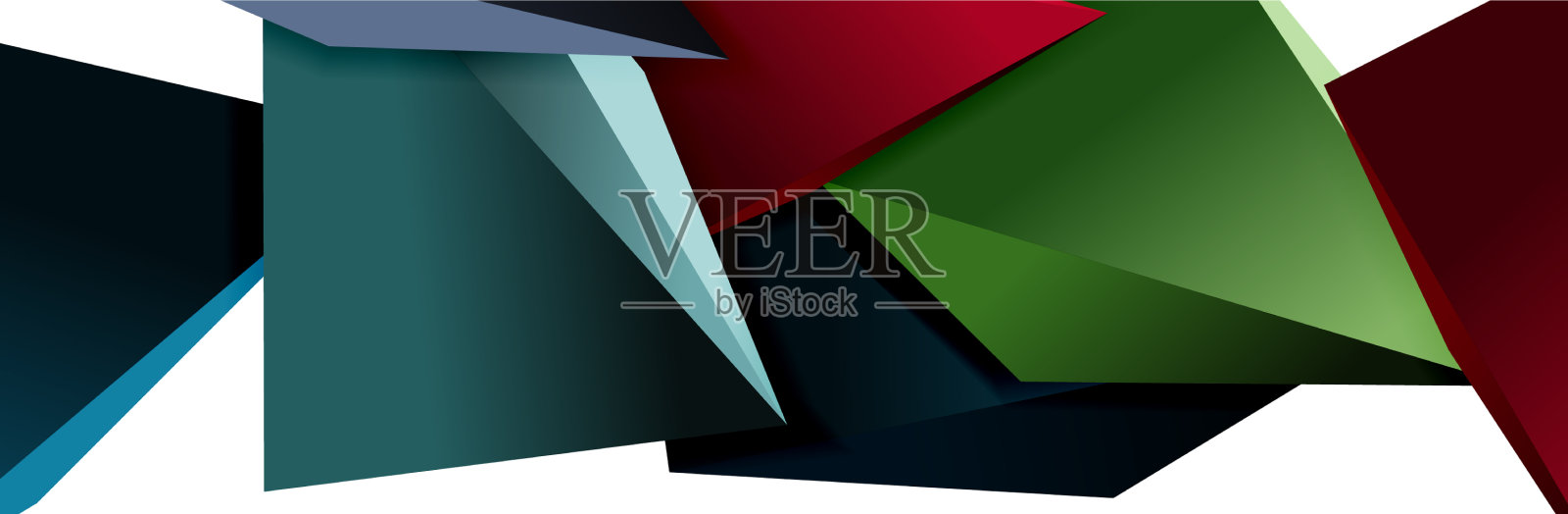 三角形镶嵌抽象背景三维三角形插画图片素材