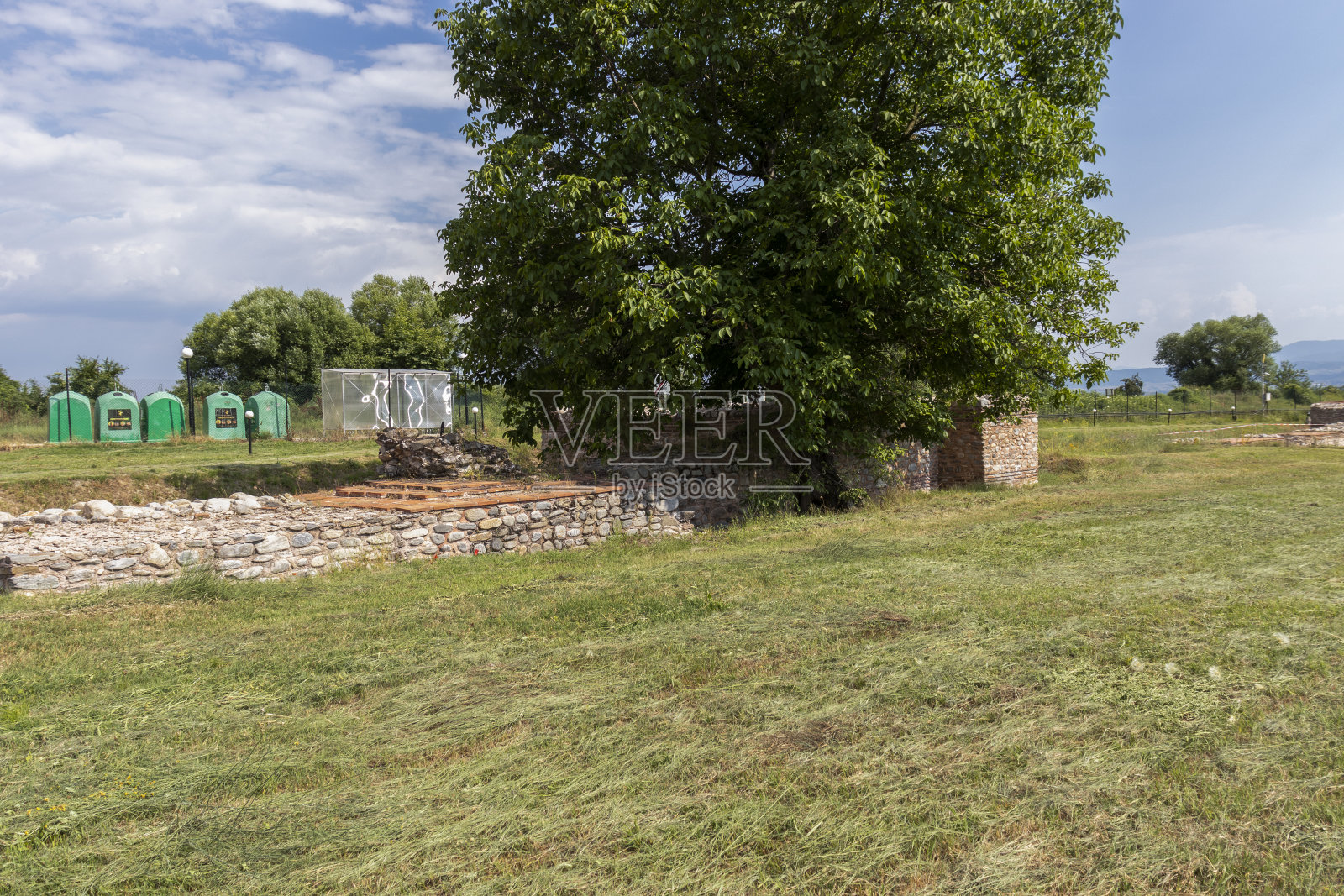 保加利亚尼可波利斯古城遗址照片摄影图片