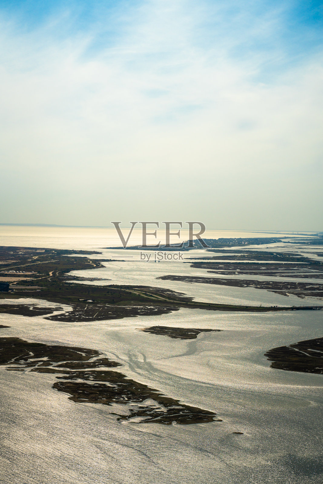 长岛鸟瞰图照片摄影图片