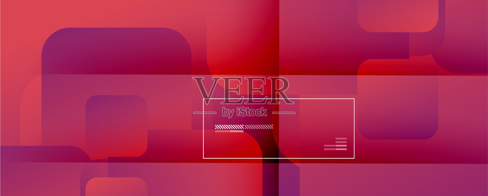 正方形形状构成几何抽象插画图片素材