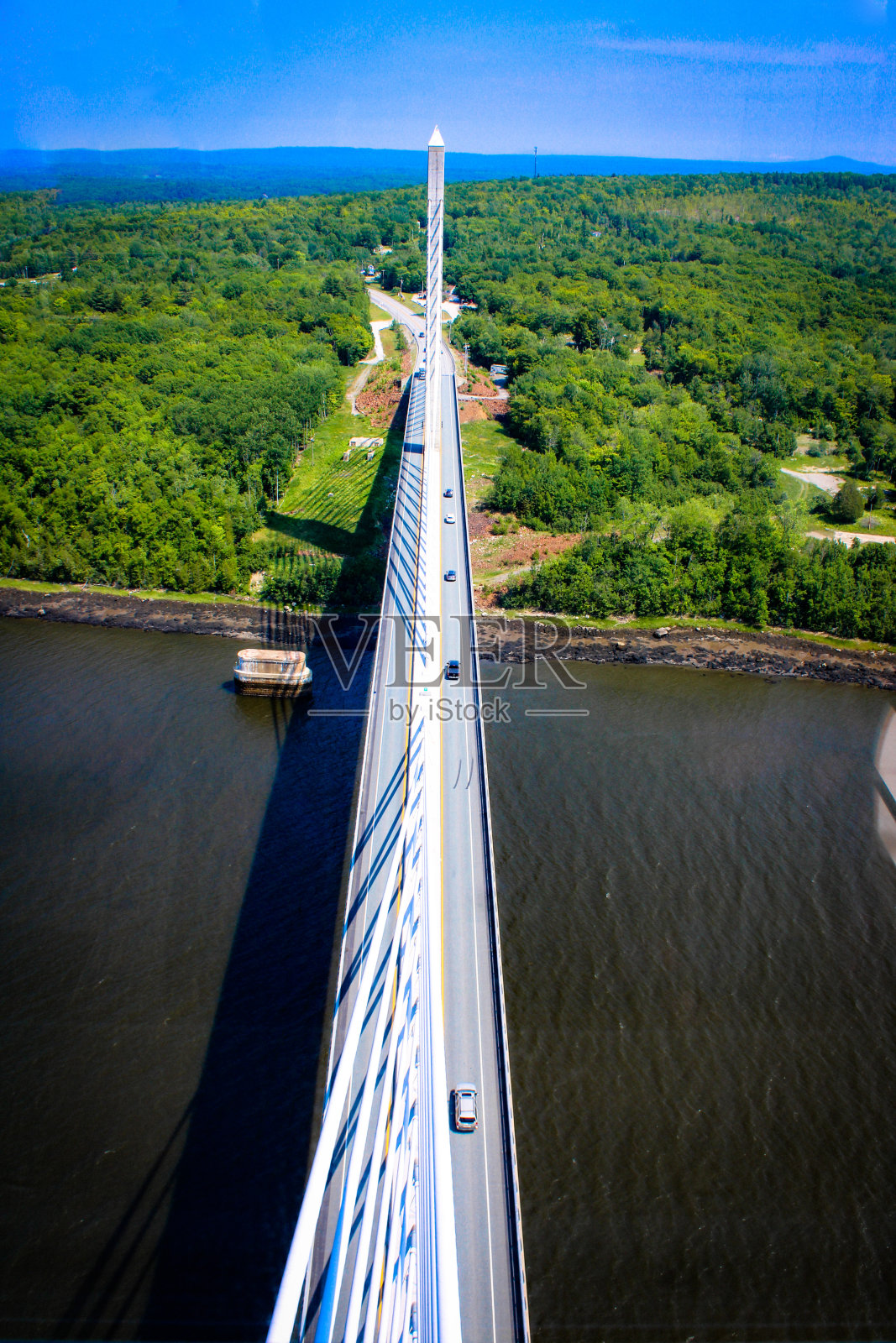 佩诺布斯考特海峡大桥和天文台照片摄影图片