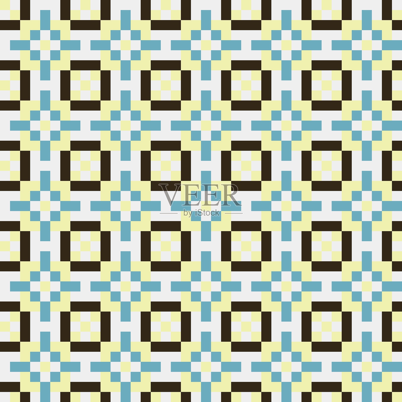 点阵生成式计算艺术插画插画图片素材