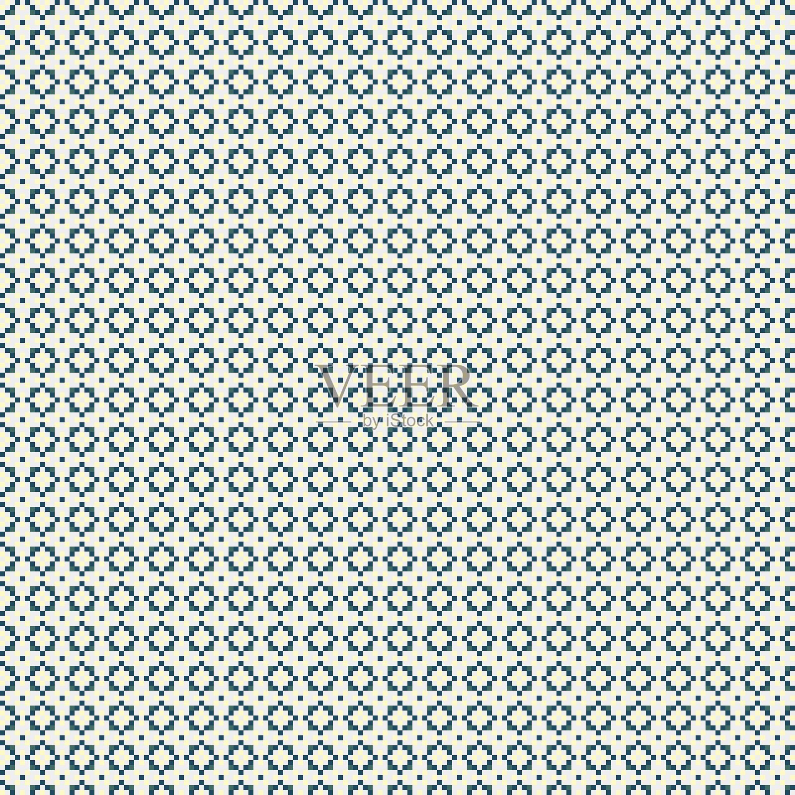 交叉图案点生成计算艺术插图插画图片素材