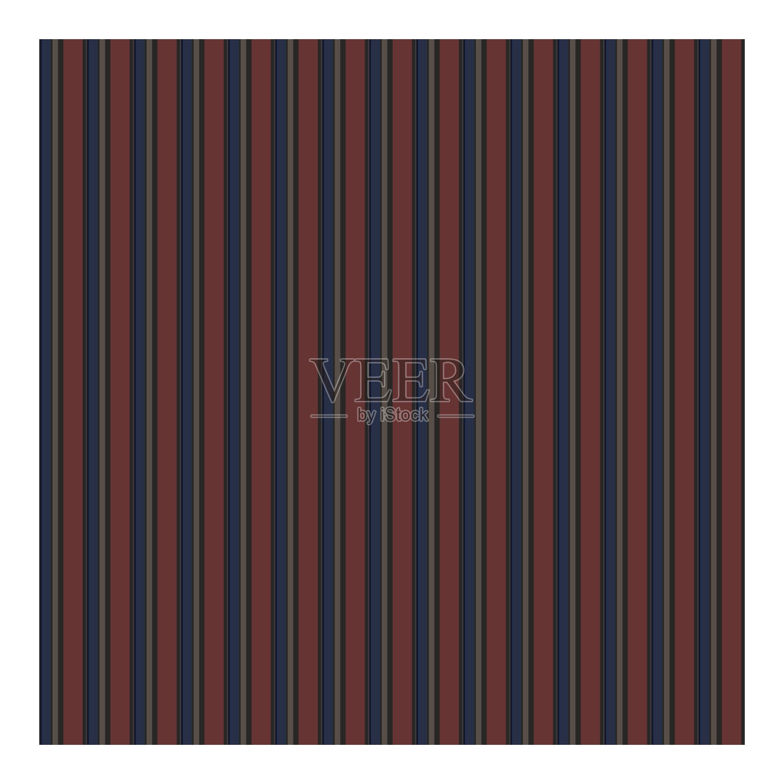 条纹方格线条几何图案无缝矢量图插画图片素材