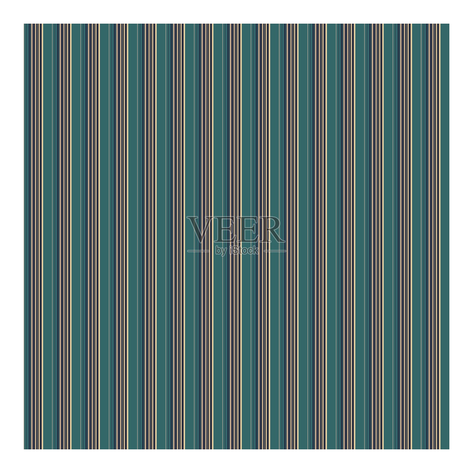 条纹方格线条几何图案无缝矢量图插画图片素材