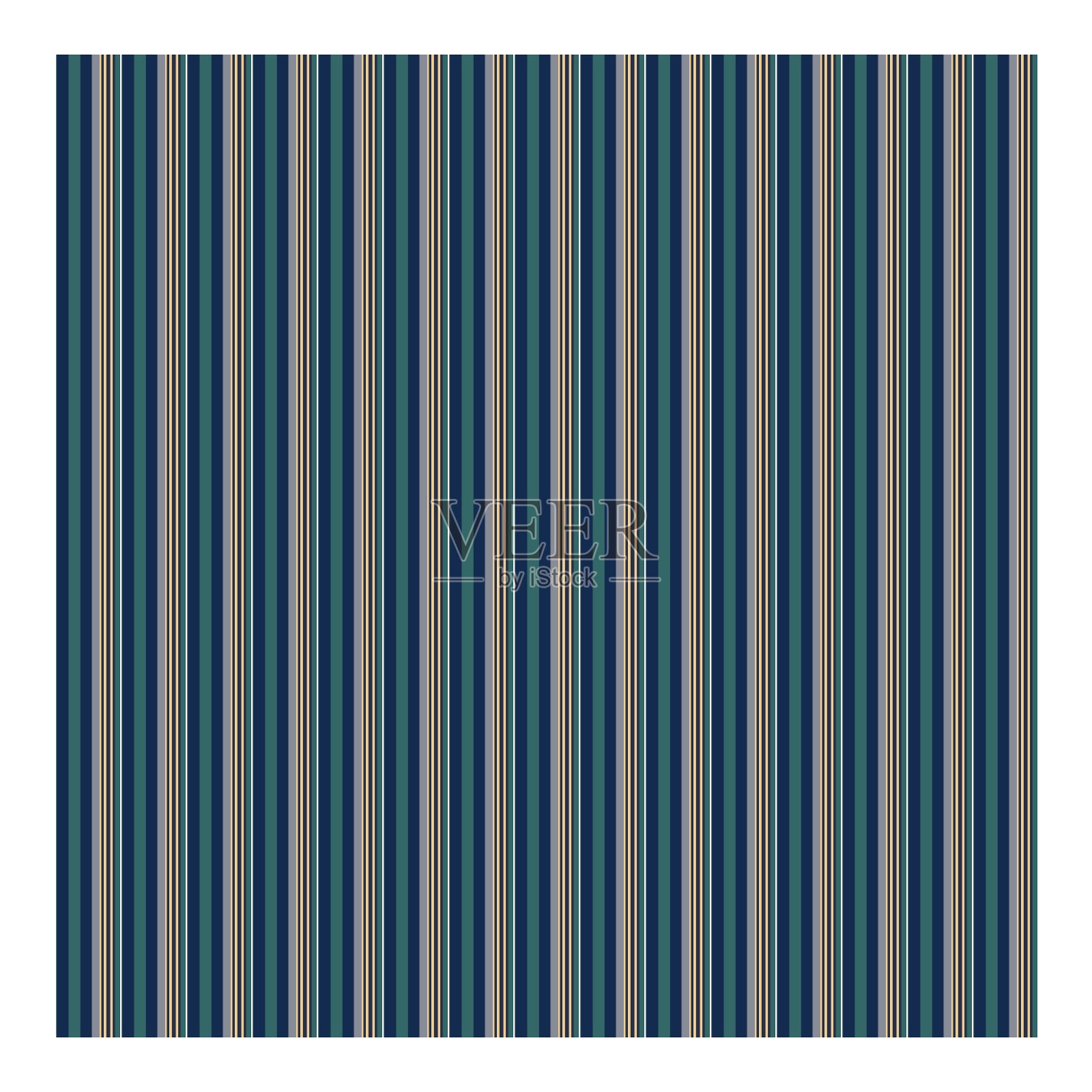 条纹方格线条几何图案无缝矢量图插画图片素材