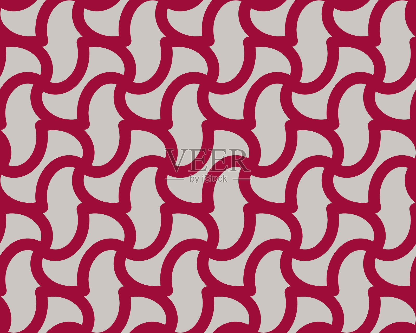 无缝的抽象模式。无尽的点缀。矢量插图。切割模板。插画图片素材