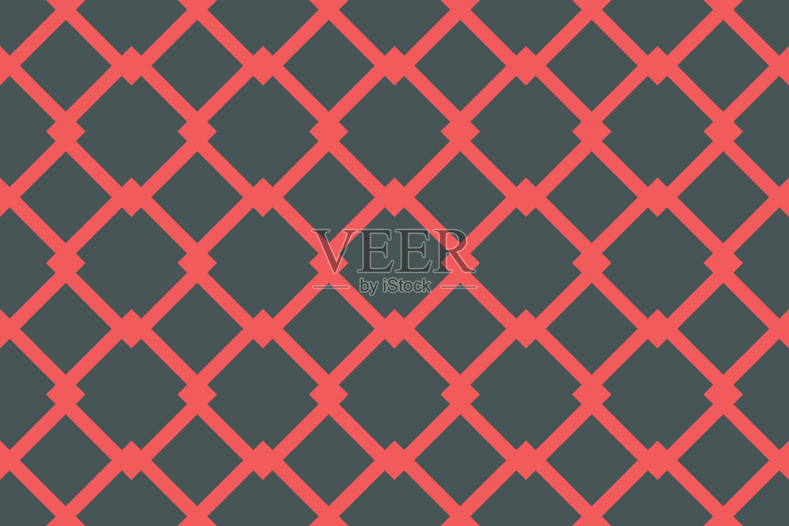 几何无缝模式。几何装饰。矢量插图。切割模板。插画图片素材