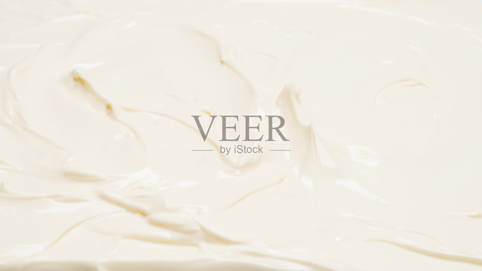 白色发泡奶油质地。照片摄影图片