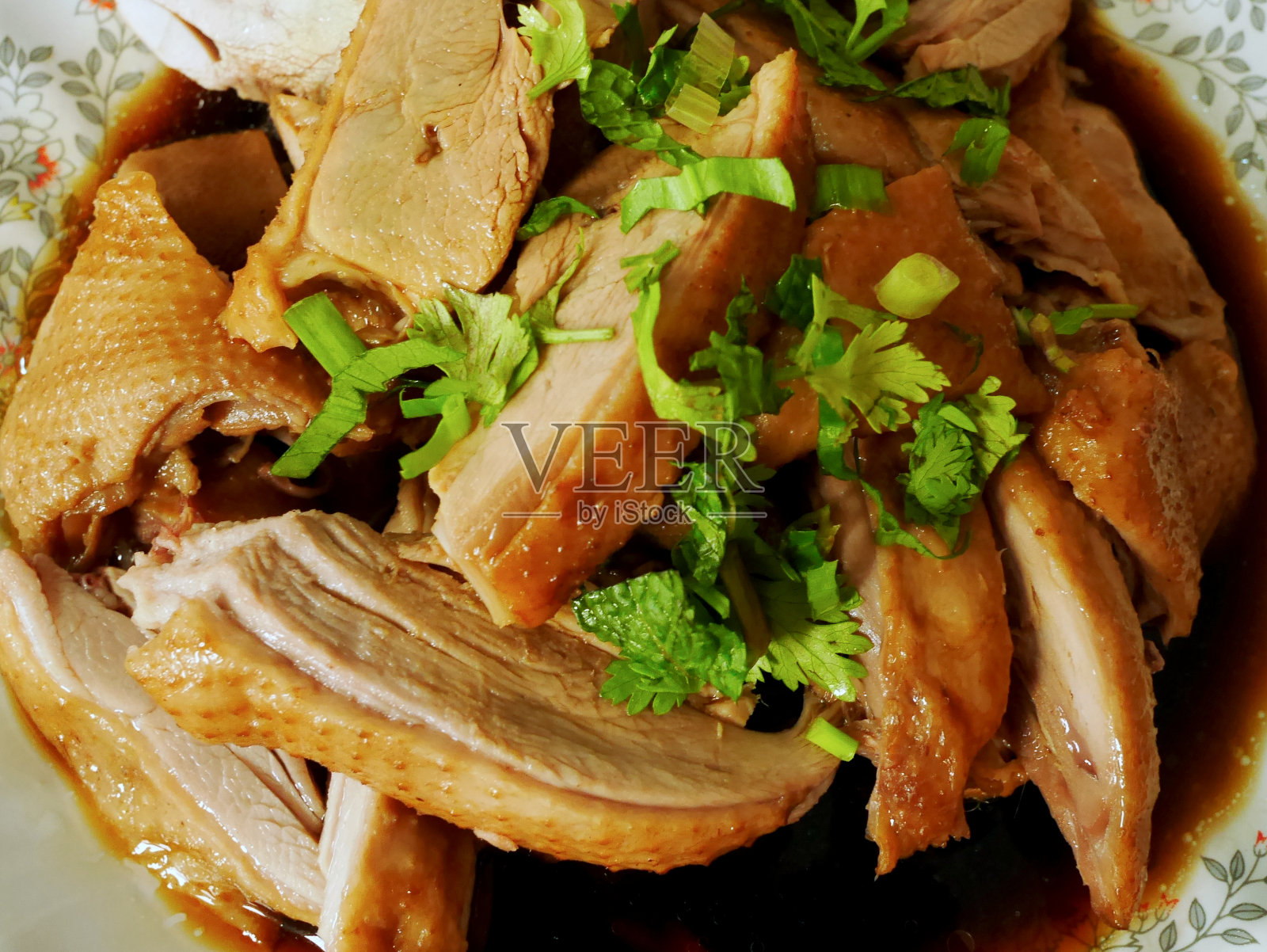 明炉烧鸭照片摄影图片