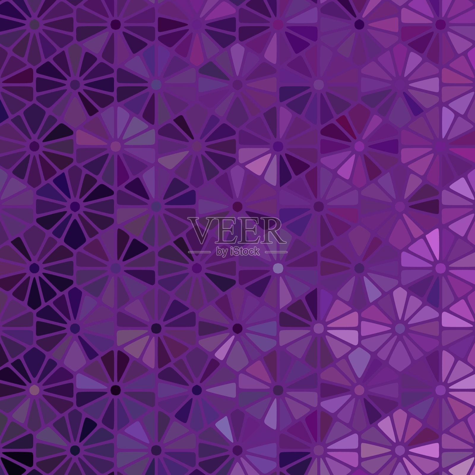 几何抽象背景明亮的淡紫色石头插画图片素材