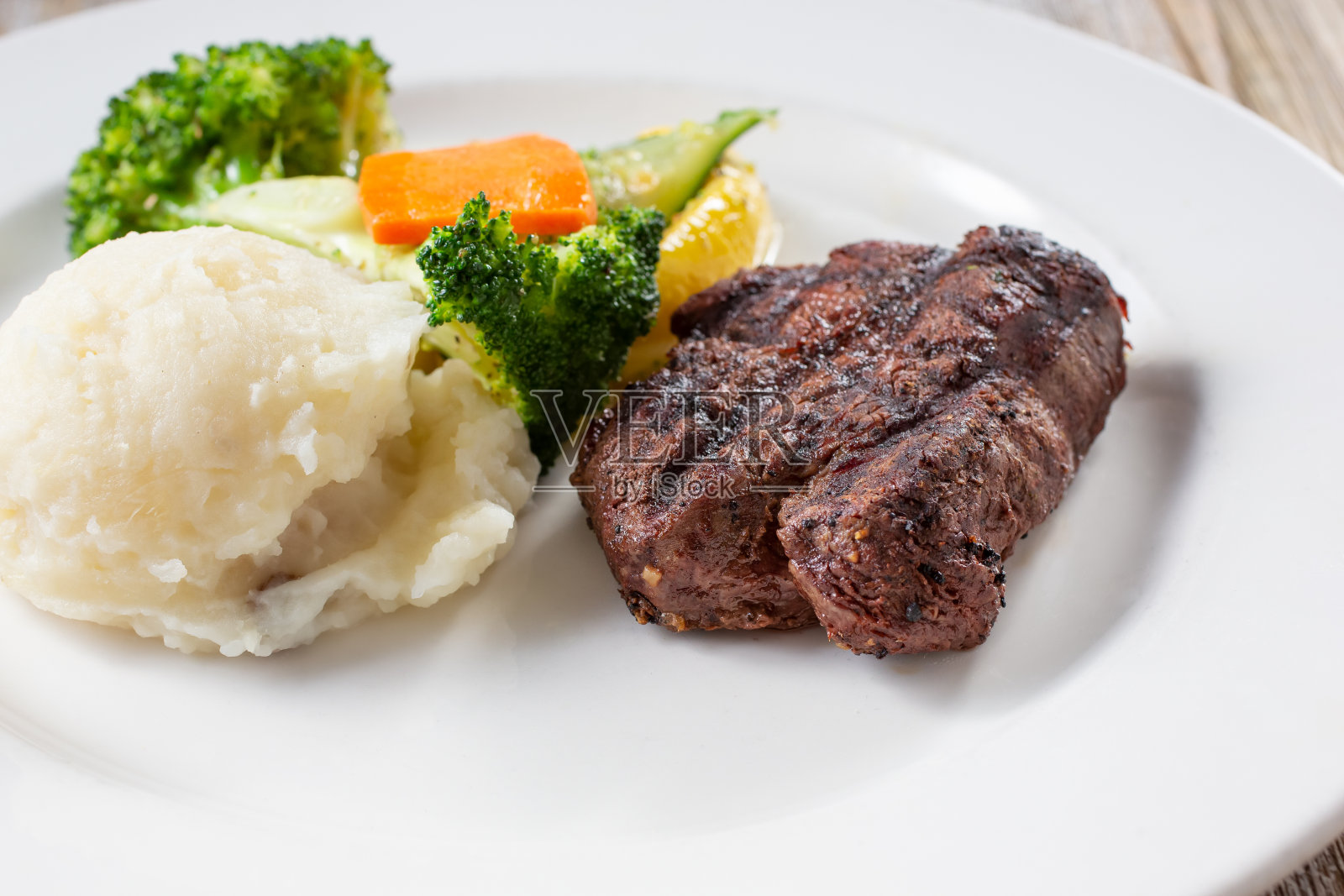 牛排晚餐照片摄影图片